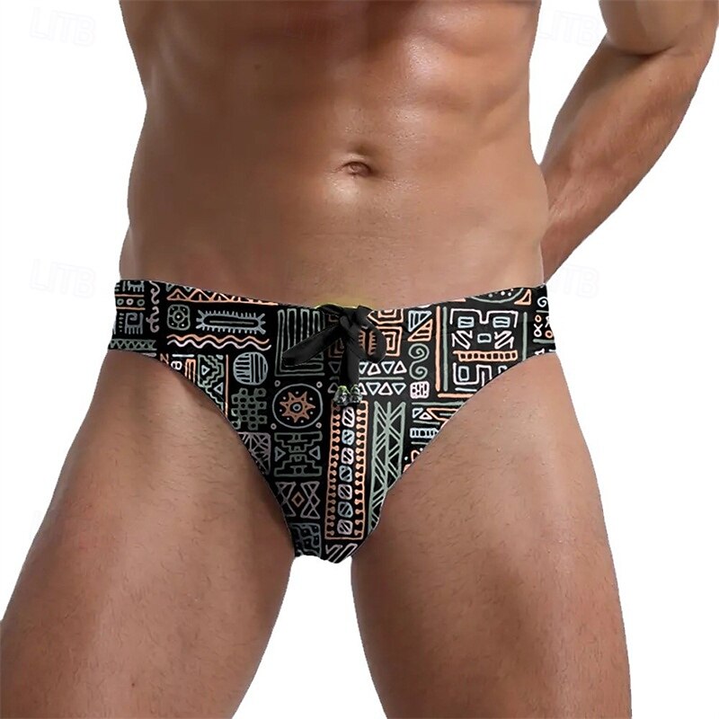 Per uomo Costume da bagno Costume da Bagno Stampato Coulisse Asciugatura Rapida Confortevole Traspirante Costume da Bagno Pantaloni Surf Spiaggia Sport Acquatici Estate del 2026 a $11.49 –P1