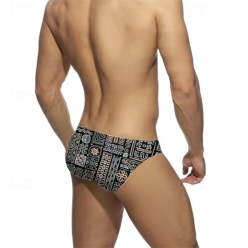 Per uomo Costume da bagno Costume da Bagno Stampato Coulisse Asciugatura Rapida Confortevole Traspirante Costume da Bagno Pantaloni Surf Spiaggia Sport Acquatici Estate del 2026 a $11.49 –P4