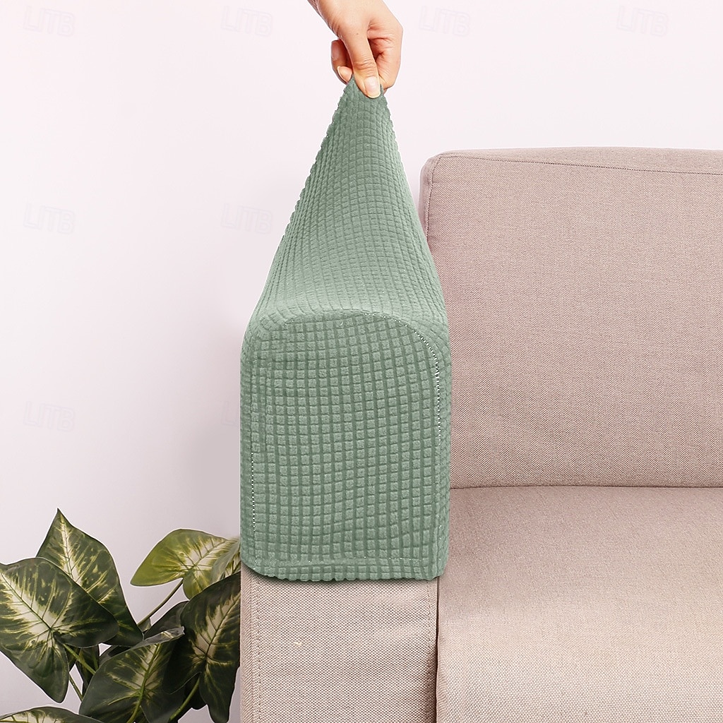 2-pack fåtölj saver skyddsöverdrag stretch soffa skyddsöverdrag för armstöd 2025 - $10.99 –P11