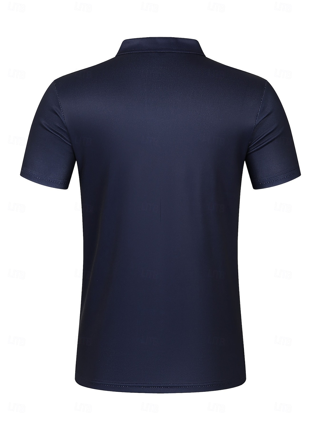 Men's Polo Business Polo Business Casual Lapel Classic Short Sleeve Color Block Stripes Buttons Summer Spring & Fall Black Red Navy Blue Brown Khaki Polo 2025 - $20.99 –P3