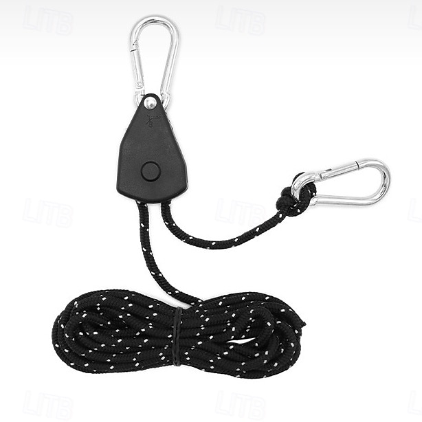 kempingový stan uvazovací lano napínák upevnění větrné lano kladka ráčna věšáky markýza lano hák 2026 - $9.99 –P7