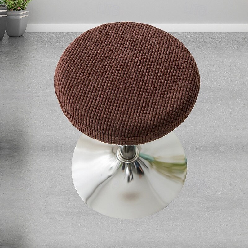 coprisedia elasticizzato cuscino rotondo cuscino morbido coprisedia corto coprisedile copriscarpe elasticizzato per casa ufficio bar ristorante coprisedia da ufficio coprisedia rotondo del 2025 a $12.49 –P5