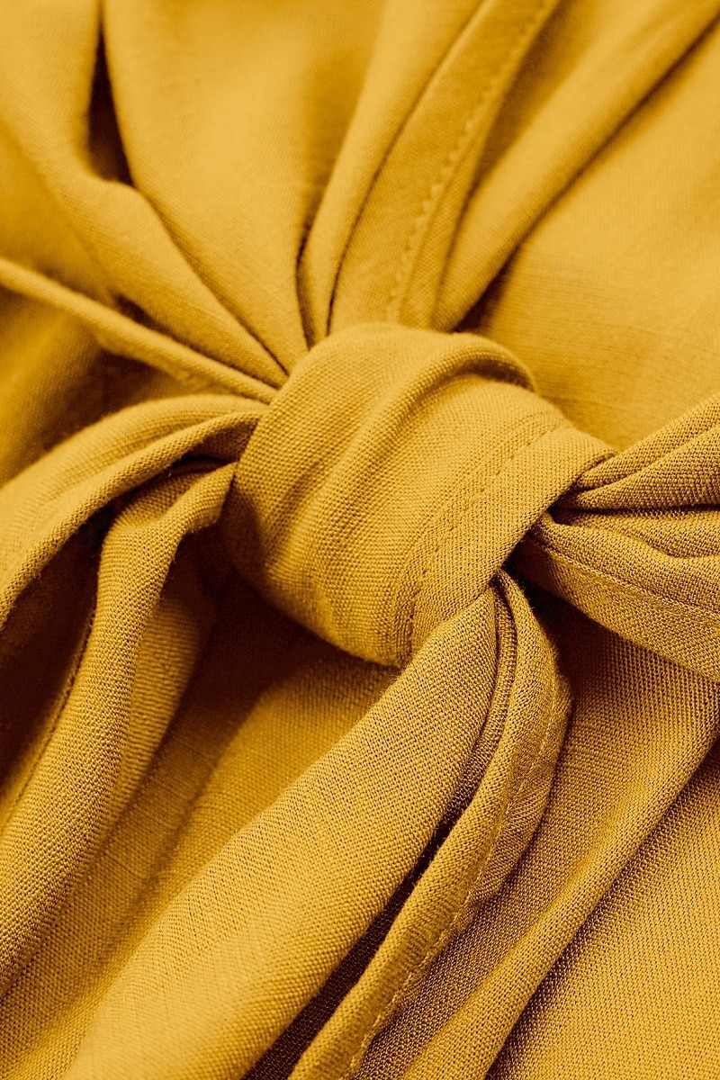 Per donna Vestito maxi Abito casual Abito linea A Abito sottoveste Moda Essenziale Informale Da mare Giornaliero Standard Liscio Senza maniche A V Giallo Verde Estate Primavera del 2025 a $33.99 –P4