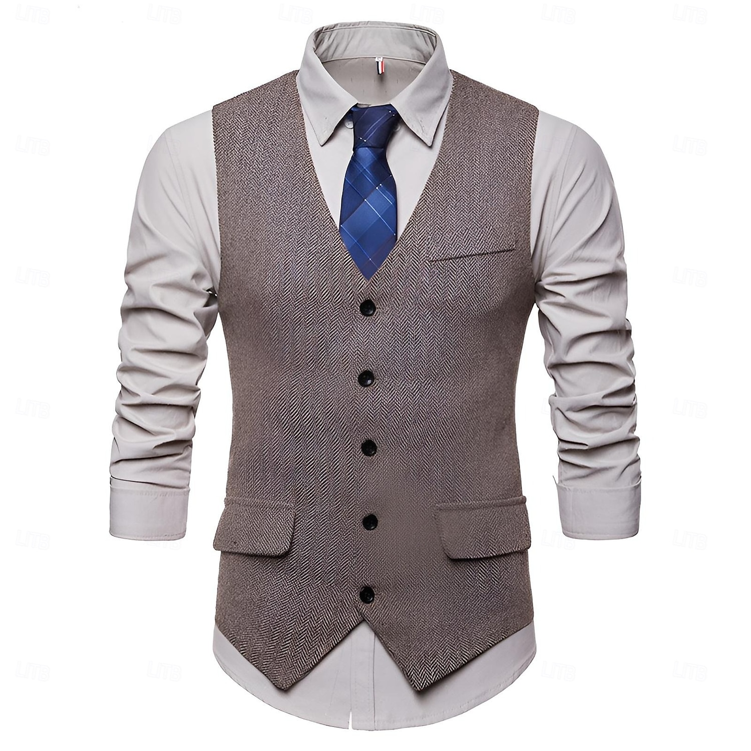 Retrò Vintage Anni Ruggenti Anni 1920 Abiti Gilet Cappello Panama Il grande Gatsby Gentiluomo Vintage Per uomo Halloween Carnevale Mascherata Performance Addio al Nubilato Festival Adulti Gilet Altri del 2025 a $42.99 –P3