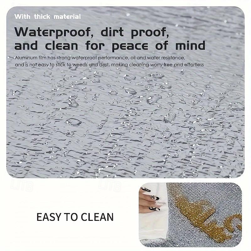 Portable Moisture Proof Mat Comfortable Outdoor Camping Double Sided Moisture-proof Auminum Foil Foam Mat Picnic Camping 2025 - $17.49 –P8