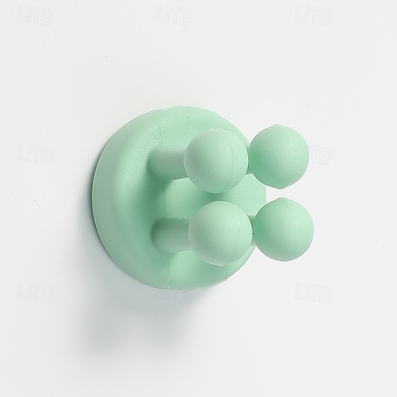 Porta spazzolini in silicone da 1 confezione - ganci da parete adesivi impermeabili multifunzione per bagno, cucina, soggiorno e ufficio del 2026 a $9.99 –P7