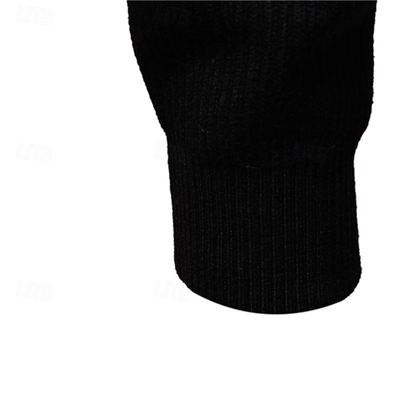 Herren übergangsjacke Collegejacke Täglich Tasche Ganzjahres Farbblock Mode Stehkragen Regulär Schwarz Weiß Grau Jacken 2025 - $49.99 –P4