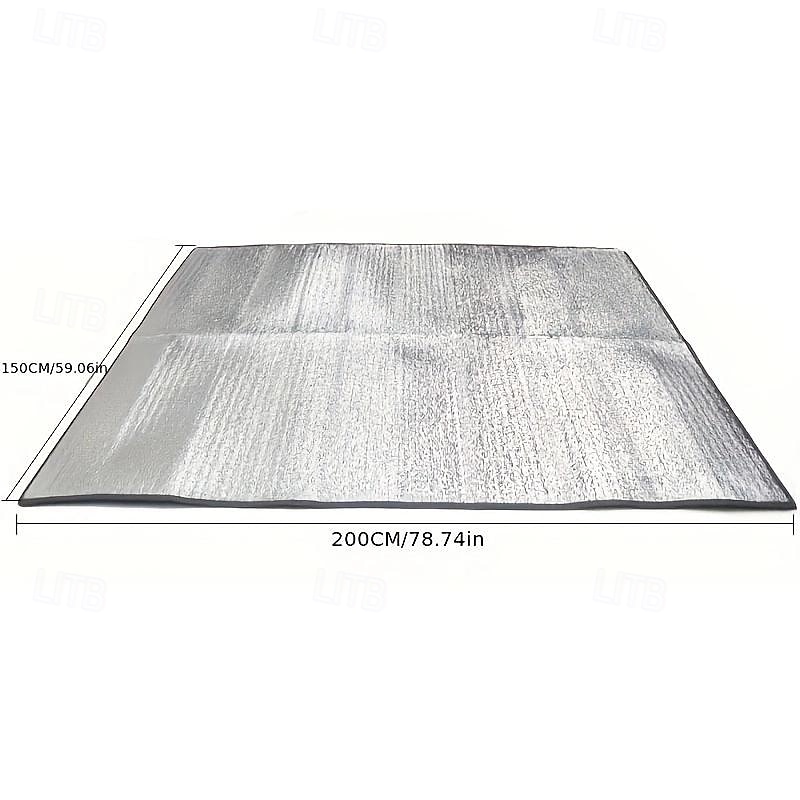 Portable Moisture Proof Mat Comfortable Outdoor Camping Double Sided Moisture-proof Auminum Foil Foam Mat Picnic Camping 2025 - $17.49 –P5