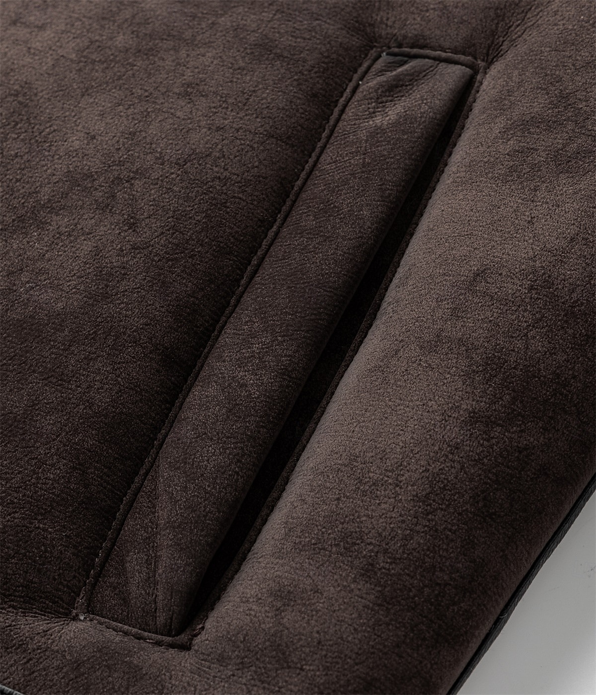 Herr Imitationsläderjacka Fleece-jacka Sherpajacka Bikerjacka Semester Dagligen Vindtät Håller värmen Ficka Fleece Höst vinter Slät Mode Klassisk Kavajslag Normal Imitationsläder Svart Vit Brun Jacka 2025 - $102.99 –P11