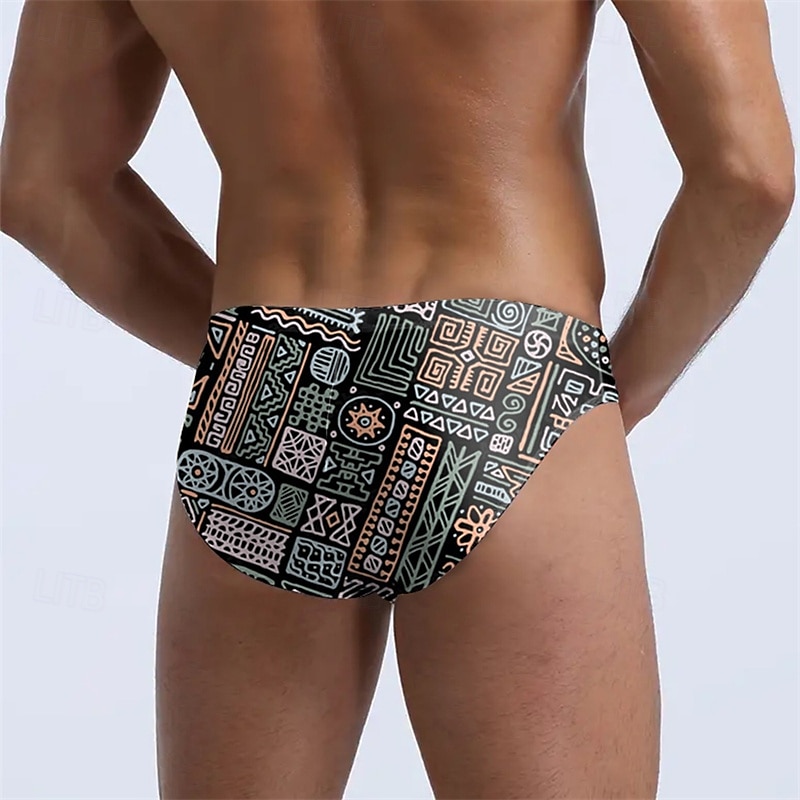 Per uomo Costume da bagno Costume da Bagno Stampato Coulisse Asciugatura Rapida Confortevole Traspirante Costume da Bagno Pantaloni Surf Spiaggia Sport Acquatici Estate del 2026 a $11.49 –P3