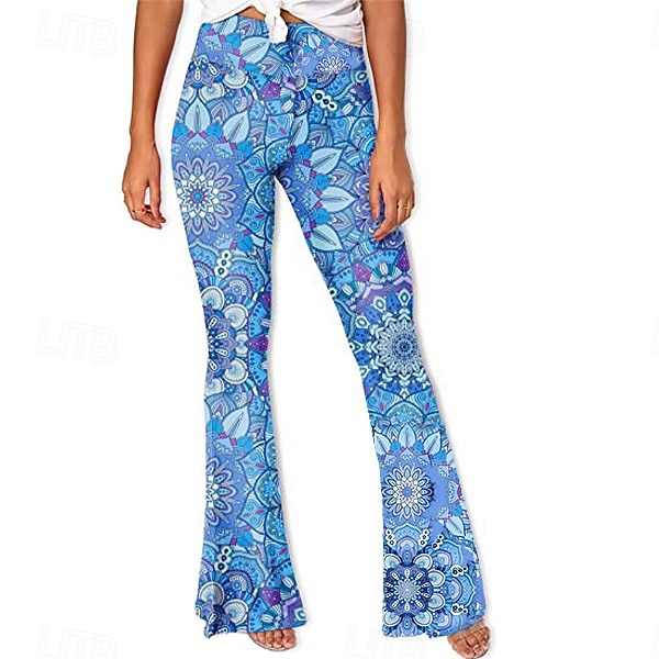 Retro Antiguo Años 60 Años 70 Pantalones Canguelo Los pantalones de campana Hippie Disfraz Mujer Ropa Cotidiana Desfile del orgullo Mes del Orgullo Adulto Pantalones 2026 - $21.99 –P5