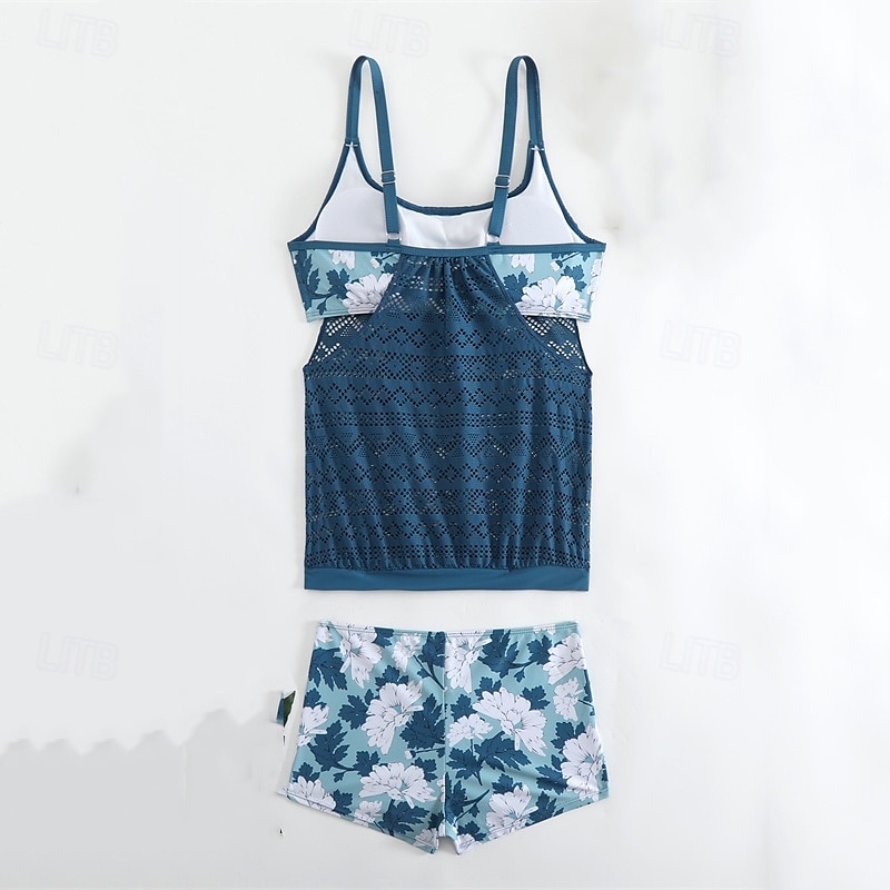 Dam Baddräkt Brottarrygg Badkläder Leopardtryck Badkläder Svart Rodnande Rosa Andningsfunktion Snabb tork Lättvikt Ärmlös - Simmning Surfing Strand Sommar Vår Plusstorlekar 2025 - $26.99 –P18