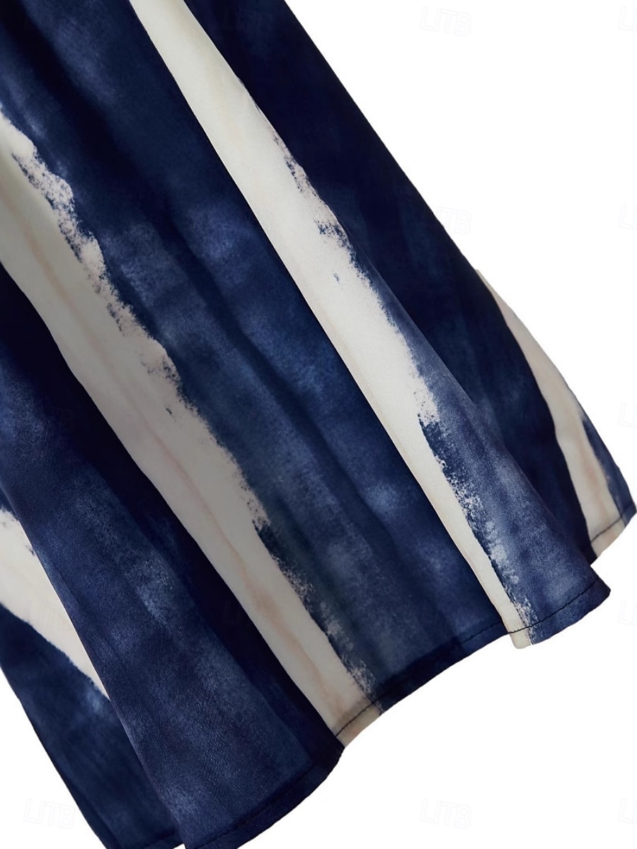 Dames Camisole Tanktop Tie Dye Stijlvol Casual Mouwloos Schouderband Reguliere Tops Dagelijkse Rugloze Print Geel Marineblauw Lichtgrijs Zomer 2025 - $14.99 –P3