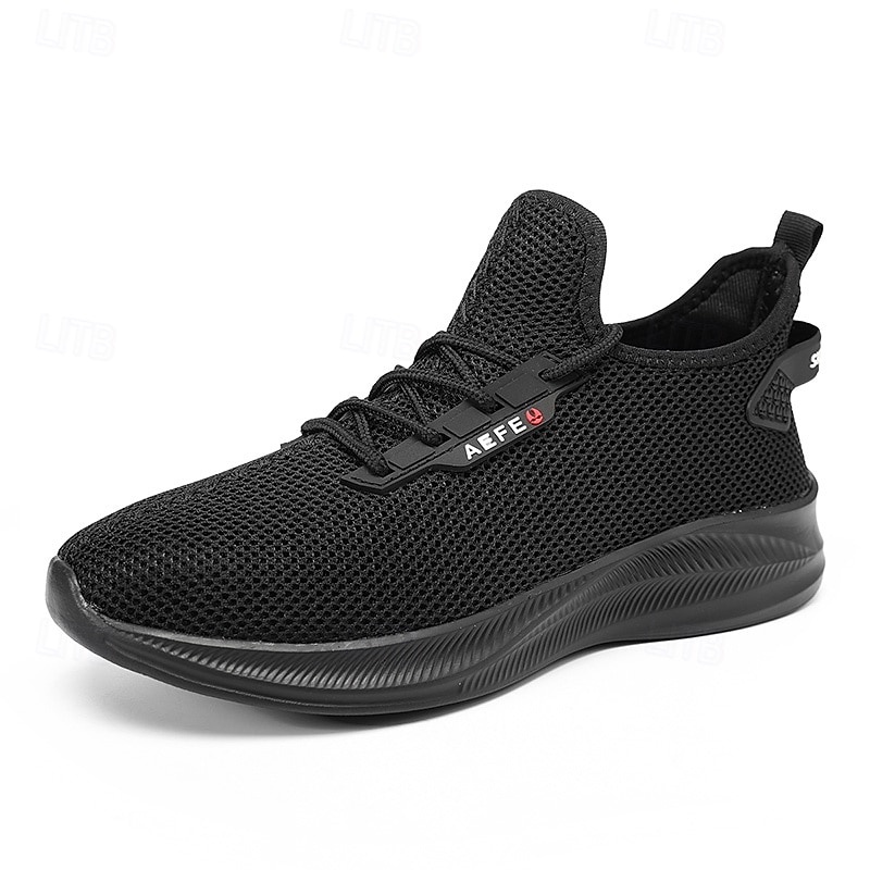 Zapatillas de running de malla verde neón para hombre: zapatillas ligeras y transpirables para deportes, gimnasio y ropa informal 2026 - $34.99 –P5