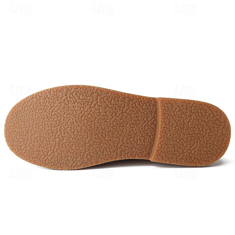 chaussures à lacets en daim marron clair pour hommes – chaussures décontractées confortables pour un usage quotidien et des occasions décontractées élégantes de 2025 ? $46.99 –P6