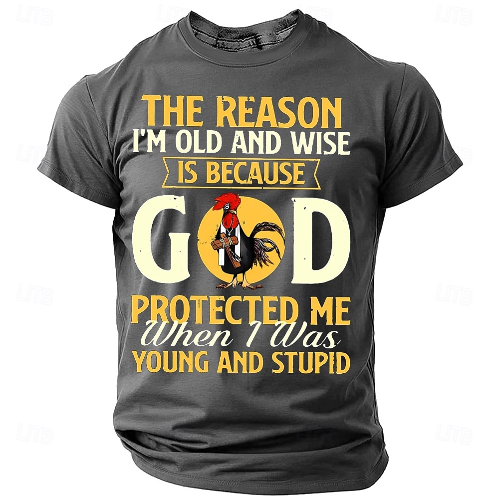 Men's Chick Funny T Shirt Short Sleeve T shirt 3D Print Crew Neck Shirt Fashion Daily Street Daily Black Blue Green Summer Spring Clothing Apparel S M L XL XXL XXXL 2025 - $21.99 –P3