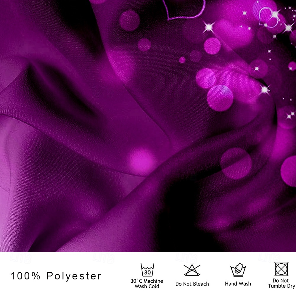 San Valentino Per uomo Con cuori Amore Glitterato Camicia in raso Camicie Camicia con bottoni Manica lunga Moda Casual Matrimonio Evento Per eventi Estate Primavera Collo ripiegabile Camicie con del 2026 a $11.49 –P5