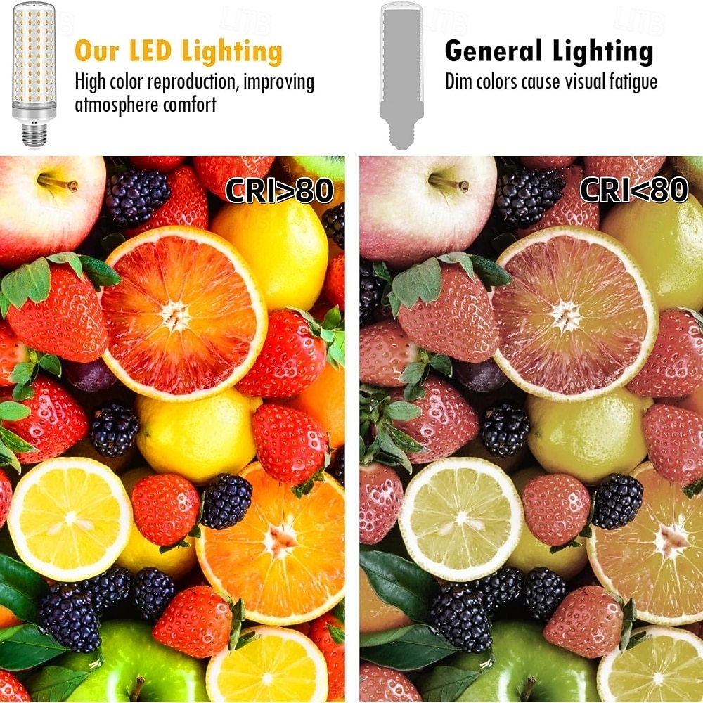 Светодиодные лампочки кукуруза e27 - 40 Вт без регулировки яркости 175 В-265 В для домашнего освещения, настенных и напольных светильников &люстры 3шт. 2026 - $43.99 –P4