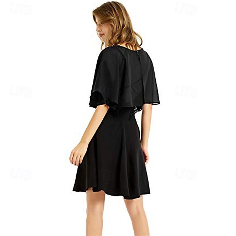 kvinners sjal og omslag til aftenkjole chiffon sjal cape bryllup gjest brudepike capelets skjerf 2025 - $24.99 –P5