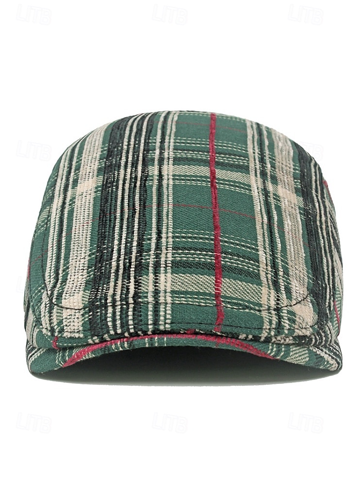 casquette plate à carreaux pour homme – chapeau gavroche de style vintage pour la Saint-Patrick, tenues décontractées, activités de plein air et vêtements de tous les jours de 2025 ? $14.99 –P3