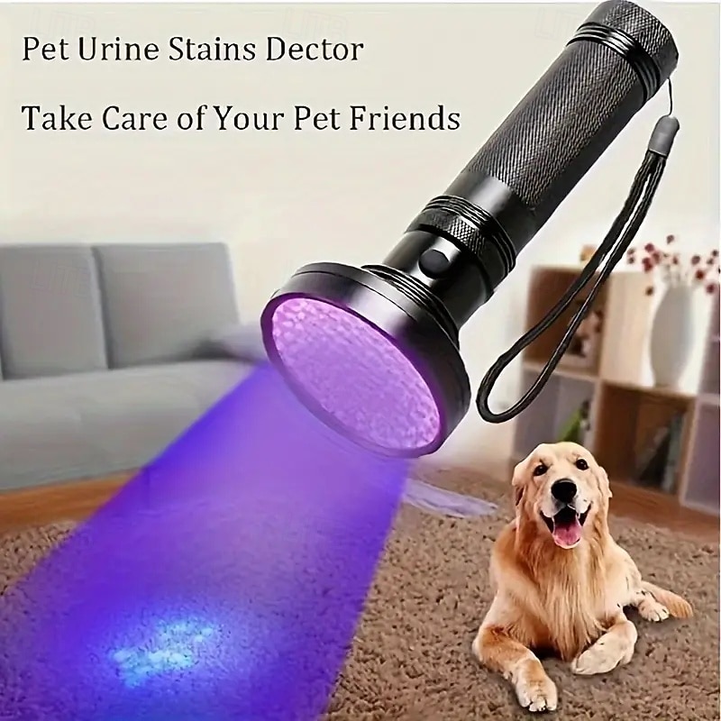 100 led uv zaklamp - 395nm blacklight zaklamp voor huisdier urine, schorpioen detectie &fluorescentie-inspectie 2026 - $28.99 –P7