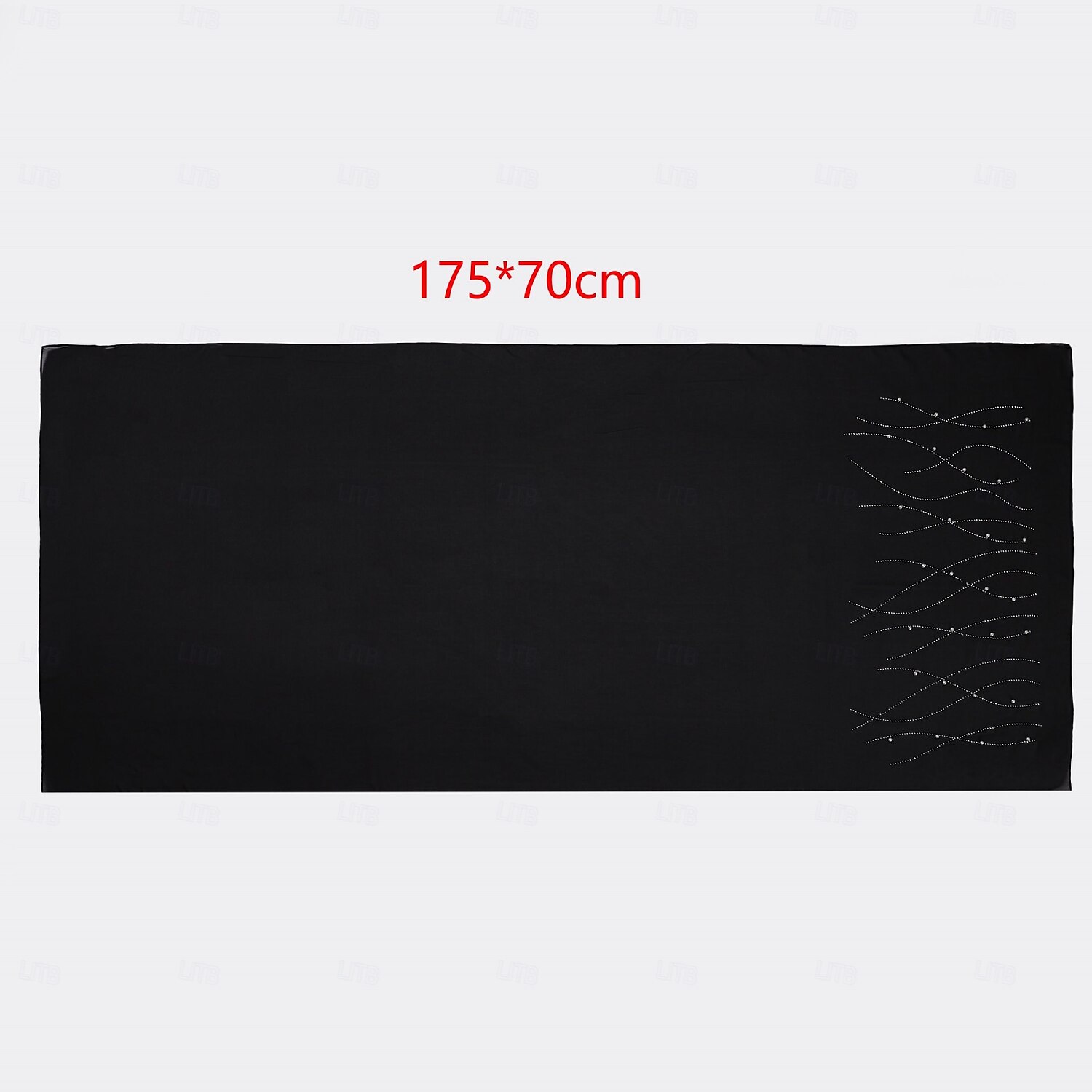 yessa scialli e mantelle con strass da donna per abiti da sera, scialli e mantelle in chiffon con paillettes per matrimoni, scialle e sciarpa formali del 2025 a $24.99 –P9