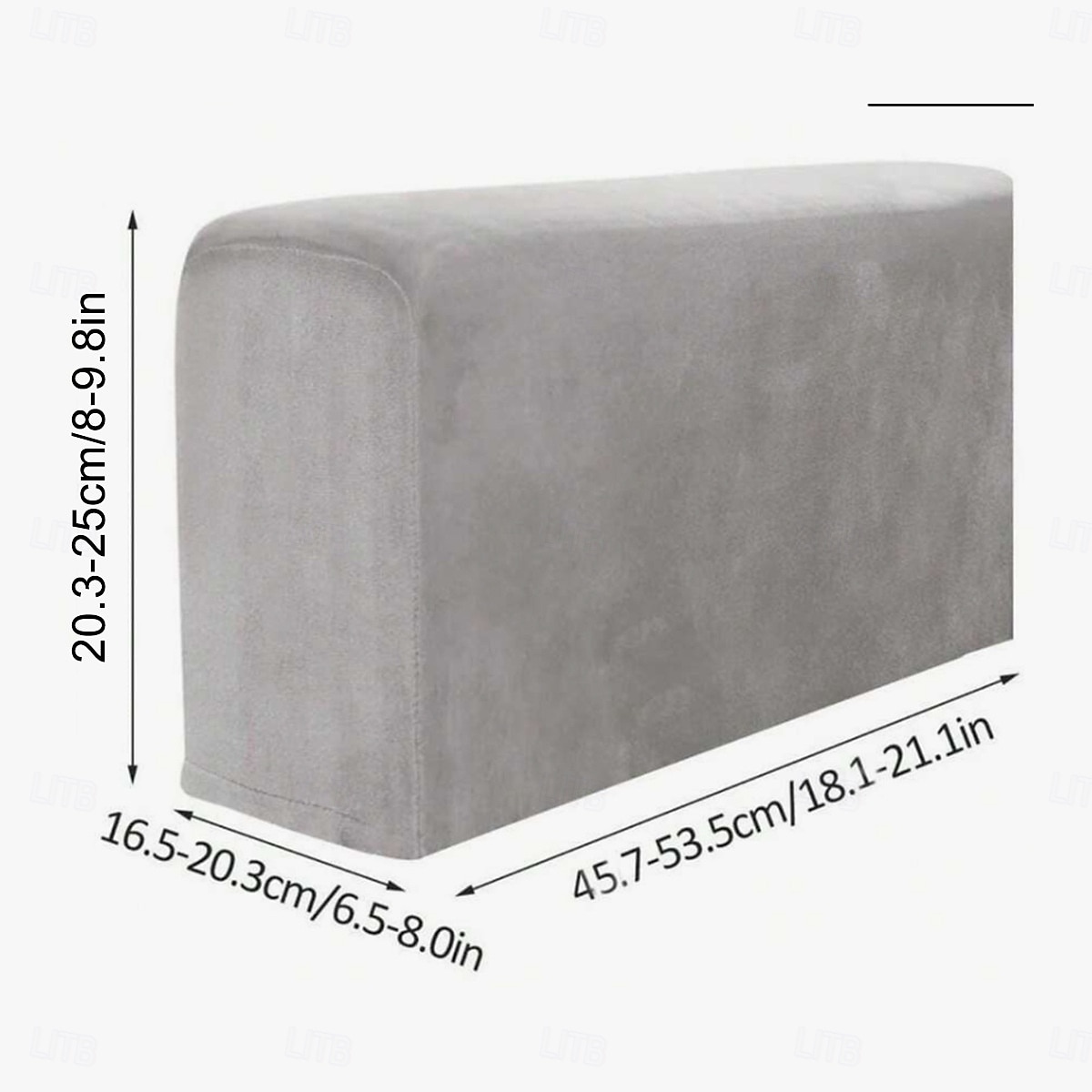 2 Stück Stretch-Stoff Sofa-Armlehnenbezüge Sessel-Armlehnenbezüge Fleckenabweisender waschbarer Möbelschutz 2025 - $12.49 –P1