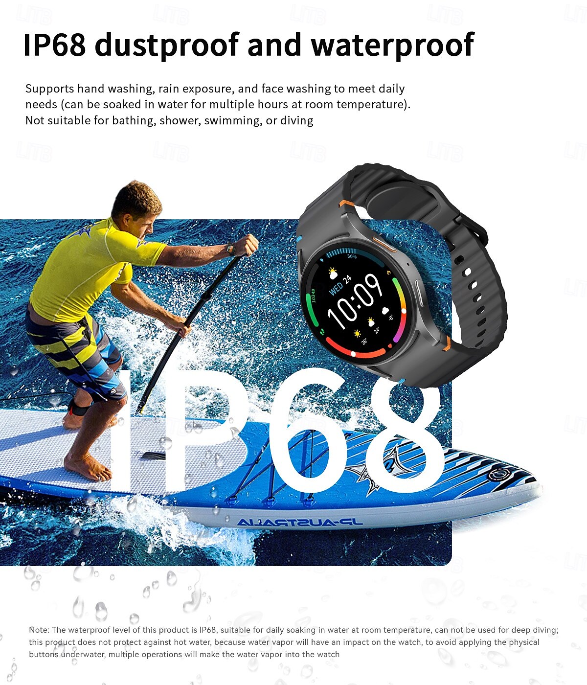 696 JSWatch7mini Orologio intelligente 1.3 pollice Intelligente Guarda Bluetooth ECG + PPG Pedometro Avviso di chiamata Compatibile con Android iOS Da donna Da uomo Impermeabile Controllo media del 2025 a $59.99 –P9