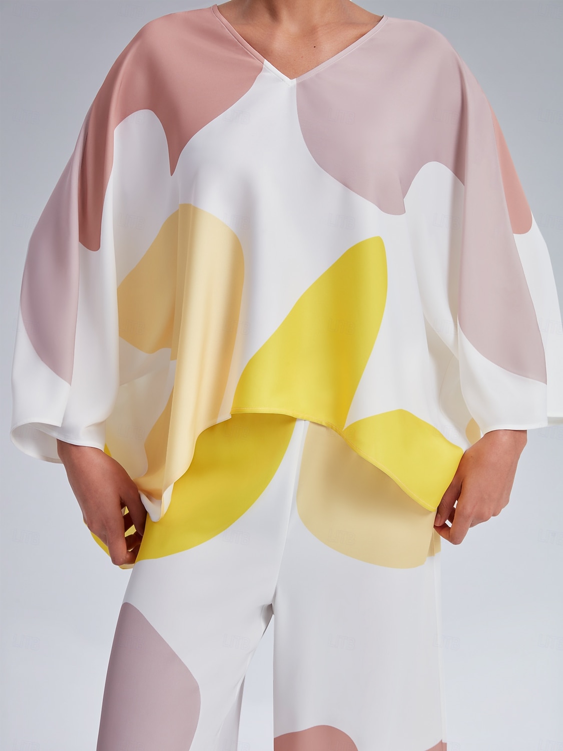 Loose Fit V-Neck Kaftan Top 2025 - $11.99 –P1