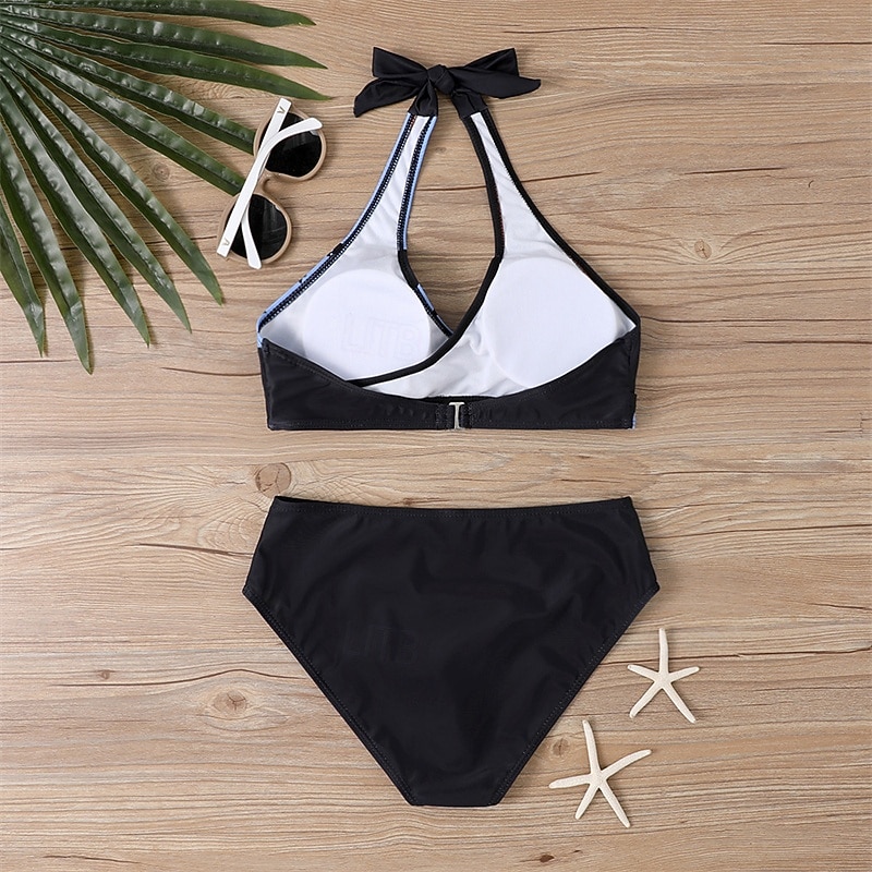 Жен. Танкини Купальник из двух частей Открытая спина Купальники Цветочный принт Купальники Желтый Розовый Дышащий Быстровысыхающий Легкость Без рукавов - Плавание Серфинг Пляж  Лето Весна 2026 - $21.99 –P16