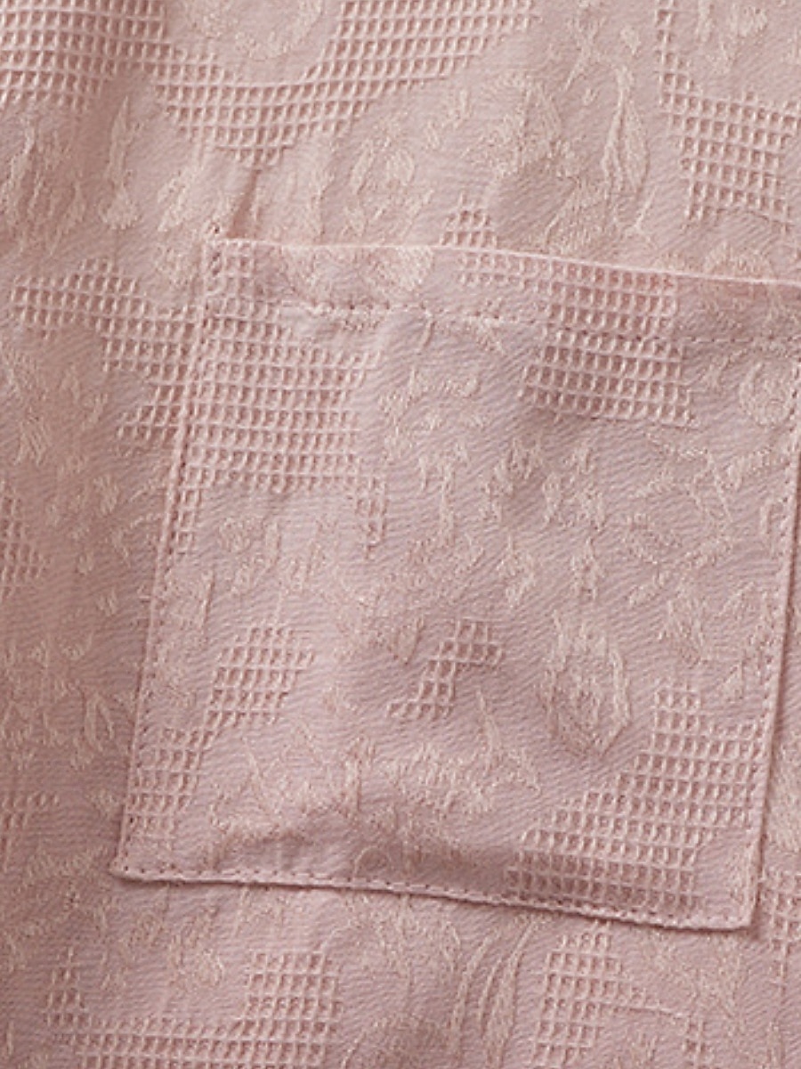 Femmes Chemise Chemisier Chemises en coton et lin Couleur Unie Basique Occasionnel Manche 3/4 Col ras du cou Hauts Réguliers Quotidien Boutons Rose Claire Bleu Été de 2025 ? $29.99 –P3