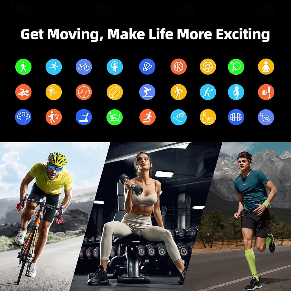 696 MT67 Orologio intelligente 1.96 pollice Intelligente Guarda Bluetooth ECG + PPG Pedometro Avviso di chiamata Compatibile con Android iOS Da donna Da uomo Standby lungo Impermeabile Controllo media del 2025 a $56.99 –P9