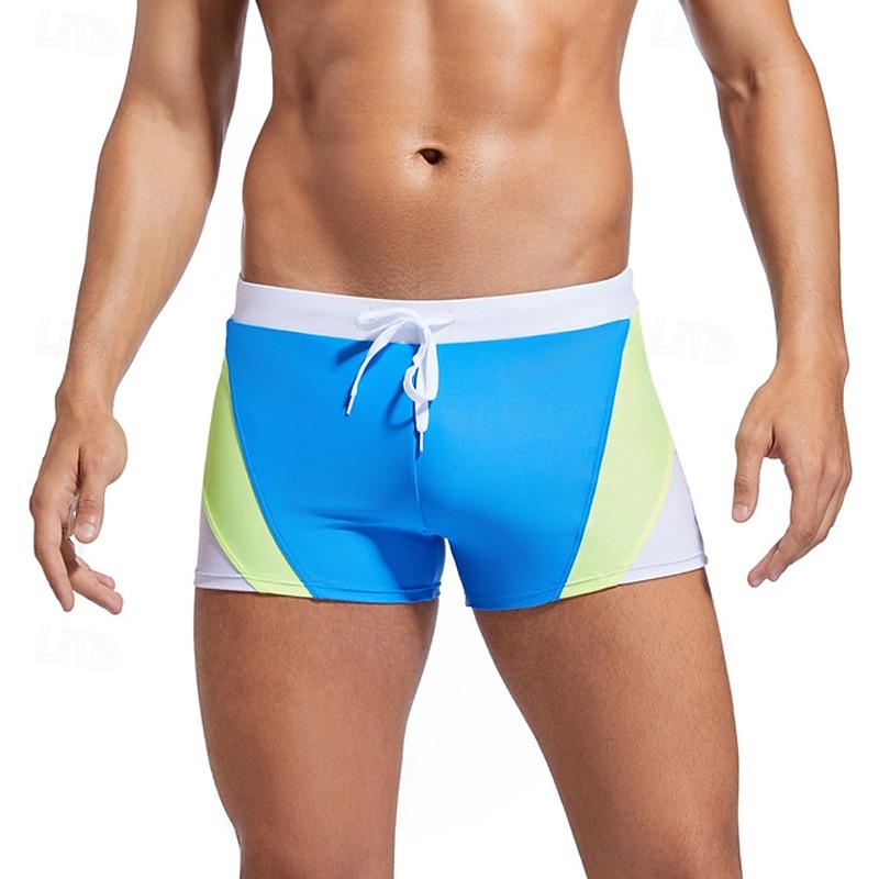 Herre Badeshorts Lapper Snorer Hurtigtørkende Bekvem Pustende Badetøy Bunner Surfing Strand Vannsport Sommer 2026 - $12.99 –P1