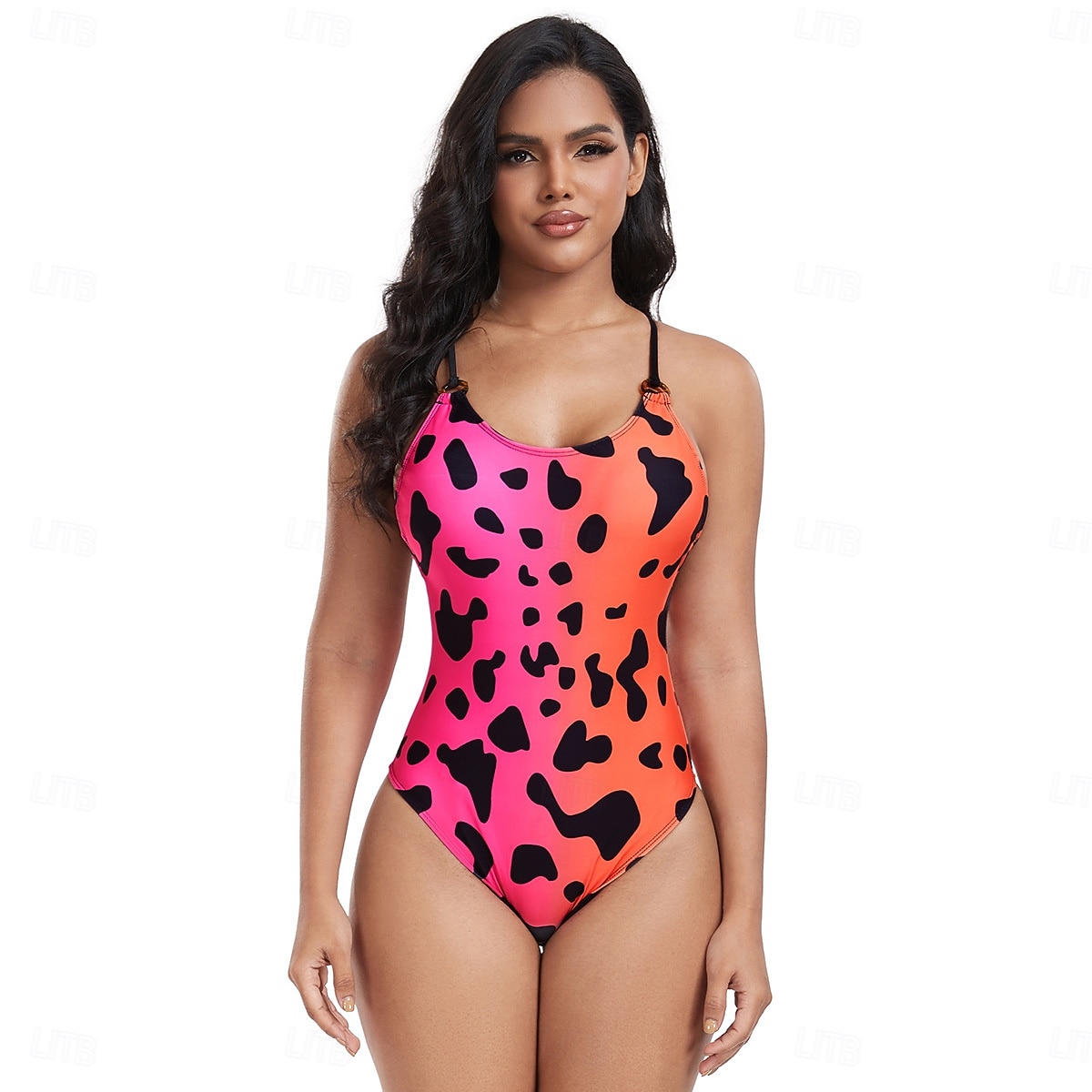 Femme Maillots de Bain Une pièce Maillot de bain Vacances Mode A Ombre Graphic Sans Manches Maillots de bain de 2025 ? $31.99 –P12