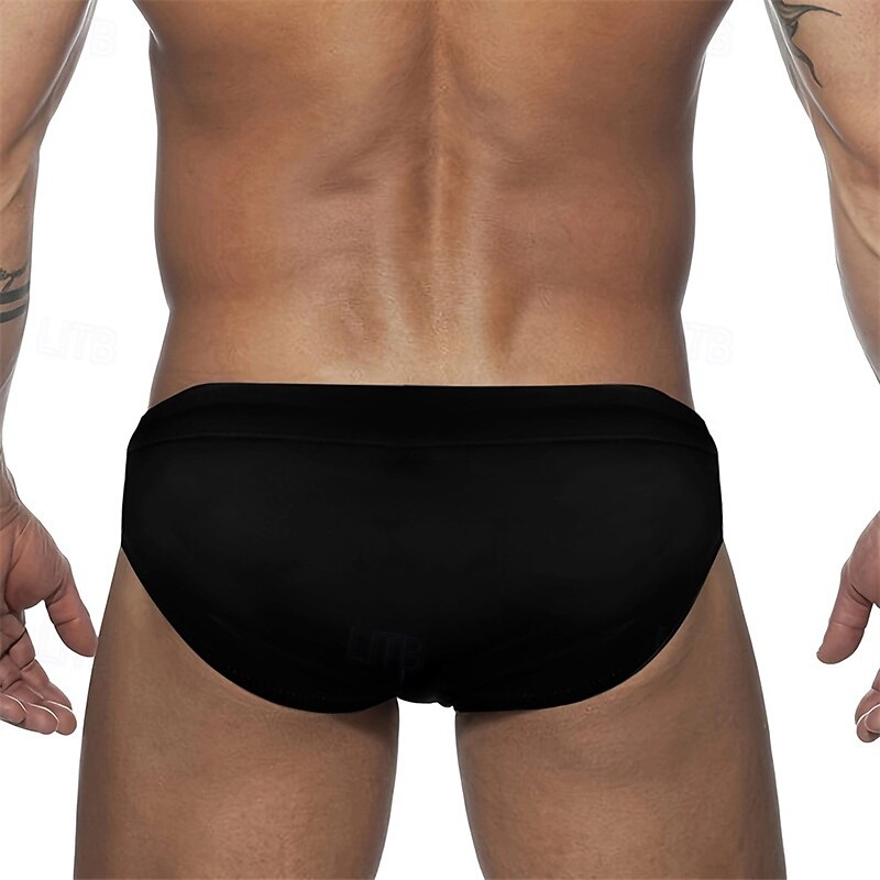Hombre Bañador Natación Corto Bañadores Pantalones Retazos Secado rápido Cómodo Transpirable Bañadores Prendas de abajo Surf Playa Deportes acuáticos Verano 2026 - $11.49 –P3