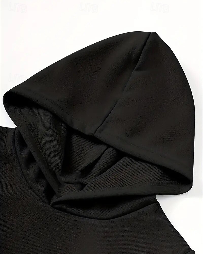 2025年 男の子 3D グラフィック パーカー 長袖 秋 冬 ファッション ベーシック 子供 4〜12年 フード付き アウトドア カジュアル 日常 レギュラー  コレクション – $15.99 –P4