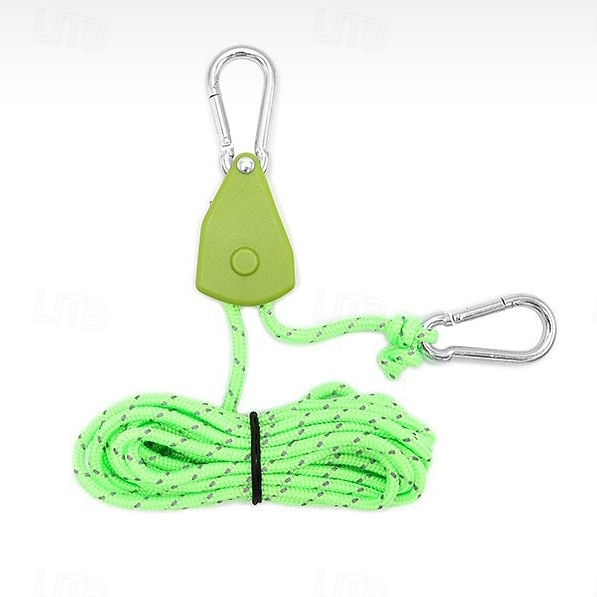 kempingový stan uvazovací lano napínák upevnění větrné lano kladka ráčna věšáky markýza lano hák 2026 - $9.99 –P10