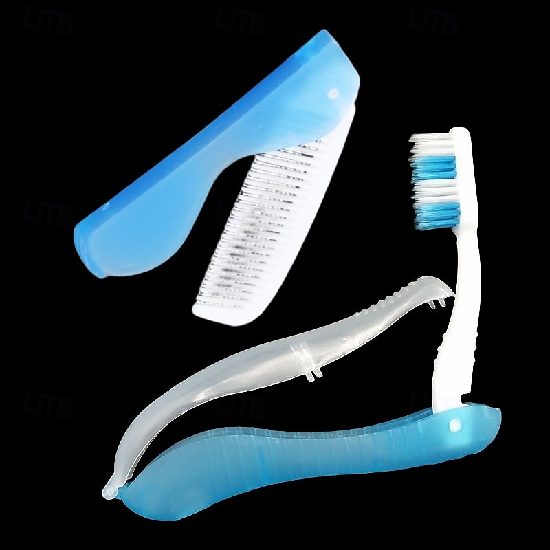 spazzolino da denti pieghevole da viaggio, spazzolino da denti portatile, spazzolino da denti morbido da viaggio, spazzolino da denti da viaggio per escursionismo, campeggio e viaggi, set di del 2025 a $6.99 –P2