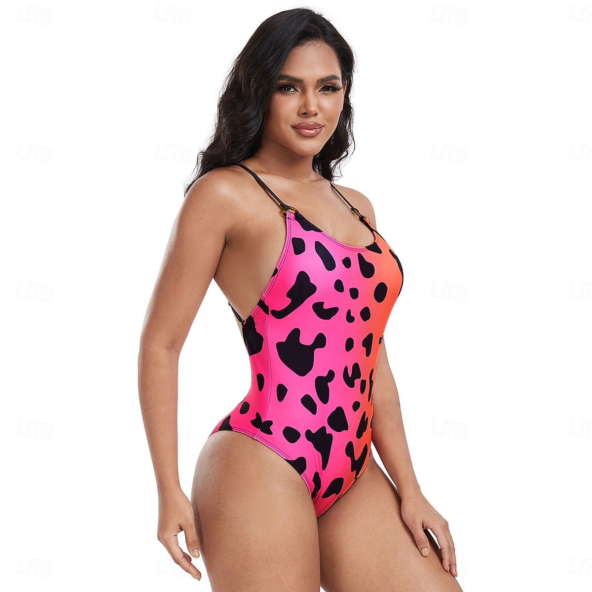 Femme Maillots de Bain Une pièce Maillot de bain Vacances Mode A Ombre Graphic Sans Manches Maillots de bain de 2025 ? $31.99 –P9
