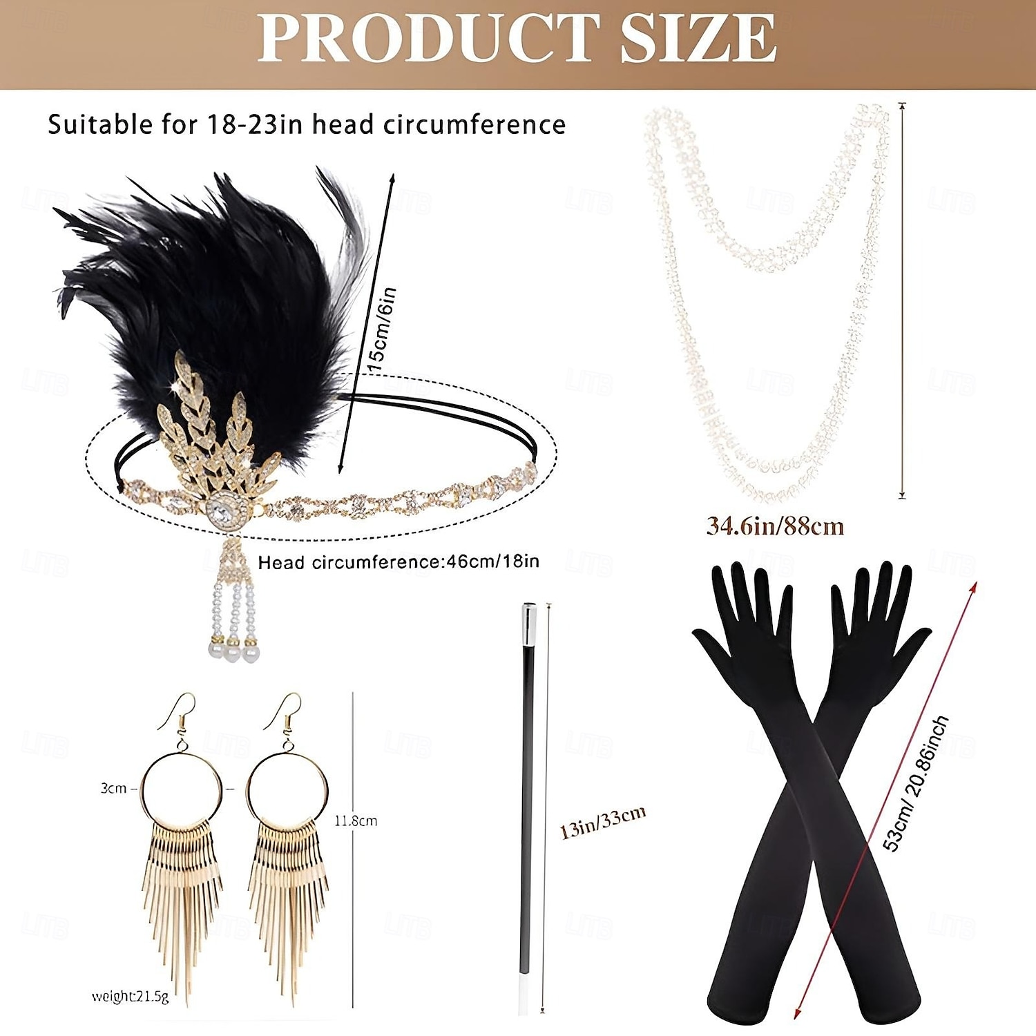 De livlige 20-årene 1920-tallet Cocktail Kjole Knelengde Flapper kjole Kjoler Drakter Ermeløs Den store Gatsby Charleston Store størrelser Dusk Fjær V-hals Kostyme Dame Karneval Nytt År Maskerade 2025 - $55.99 –P2