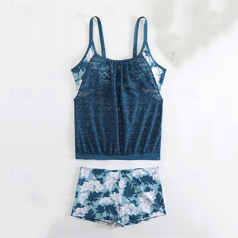 Dam Baddräkt Brottarrygg Badkläder Leopardtryck Badkläder Svart Rodnande Rosa Andningsfunktion Snabb tork Lättvikt Ärmlös - Simmning Surfing Strand Sommar Vår Plusstorlekar 2025 - $26.99 –P17