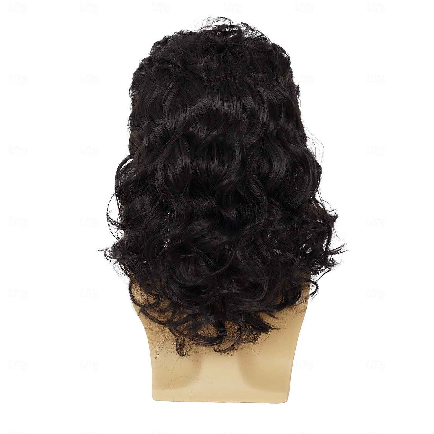 Parrucche Mullet Maschili Parrucca Cosplay Riccia Costume Parrucca Retro Punk Rocker Disco Parrucche Sintetiche Completamente per Carnevale Parrucche di Halloween del 2025 a $17.99 –P6