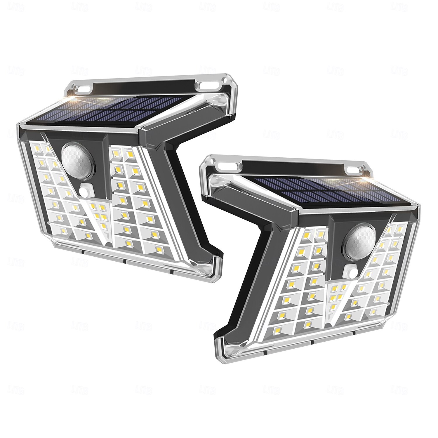 Outdoor Solar Waterproof Wall Lamp with Motion Sensor - 33/73 LED Beads IP65 Waterproof 270° Wide-Angle for Porch, Courtyard, Balcony and Garage Lighting 1pc 2025 - $15.99 –P18