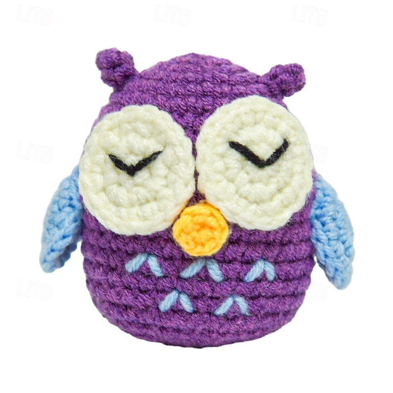 kit uncinetto natalizio per principianti 3 modelli animali-gufo pinguino rana kit per lavoro a maglia per bambini adulti con tutorial video passo dopo passo e filati uncinetti accessori del 2025 a $22.99 –P3