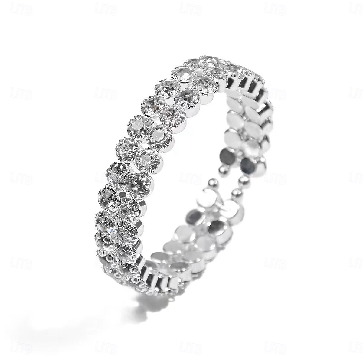Dame Mansjettarmbånd Fancy Dyrebar Luksus Legering Armbånd Smykker Sølv Til Fest 2025 - $14.99 –P4