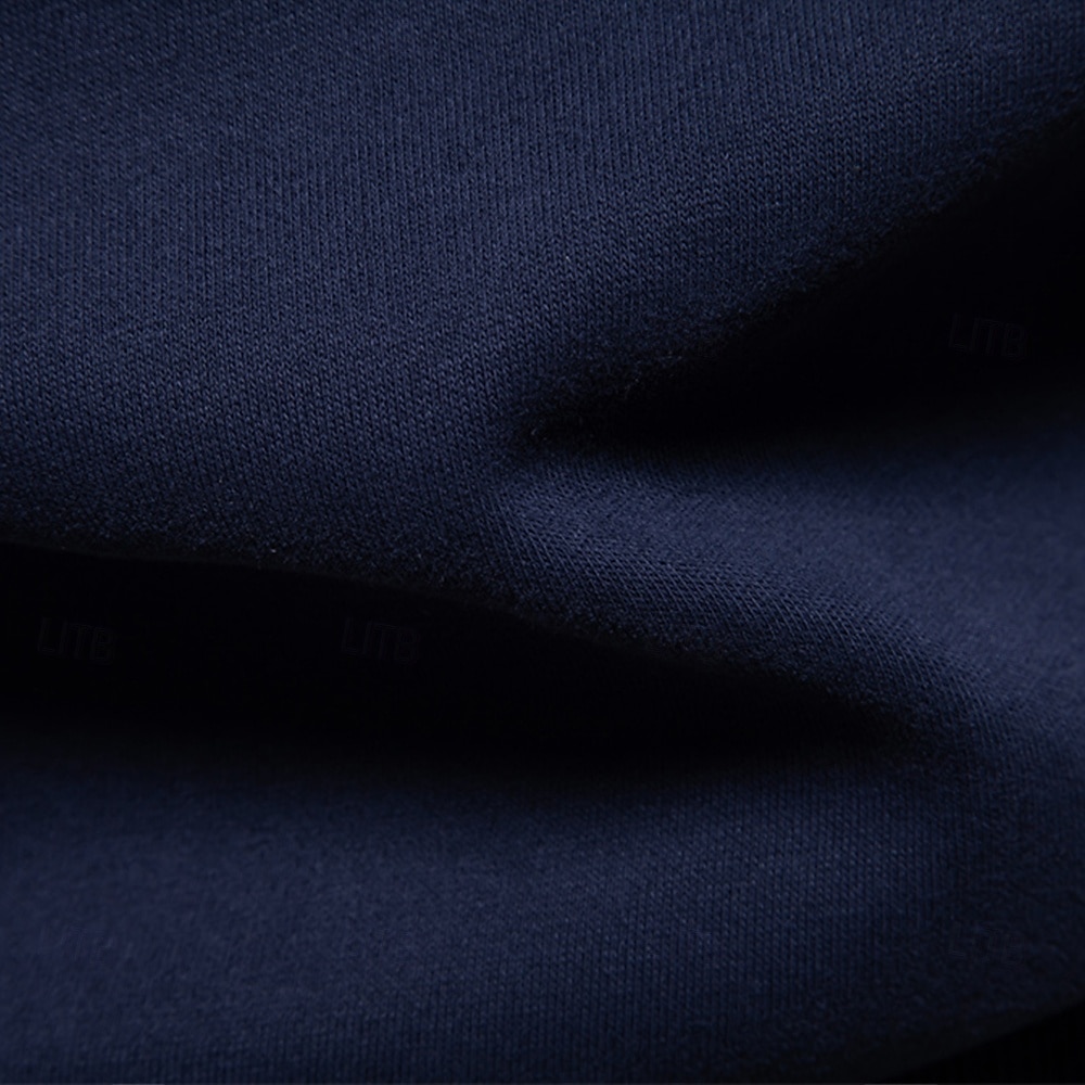 Herr Polo sweatshirt Gul Armégrön Rubinrött Blå Grön Kavajslag Färgblock Ledigt Dagligen Sport Ledigt Vår & Höst Kläder Pull Tröjor Långärmad 2025 - $25.99 –P56