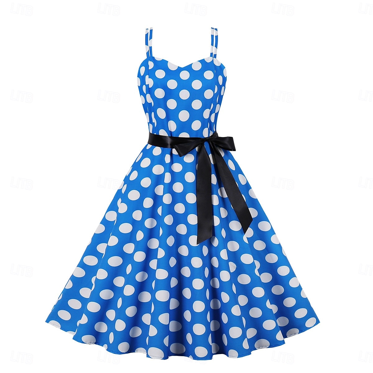 Retro Vintage 1950s Rockabilly Dress Swing Dress Polka Dot Women's Carnival Masquerade Daily Wear Bachelorette Party Adults' Dress Homecoming Dresses 2025 - $21.99 –P5