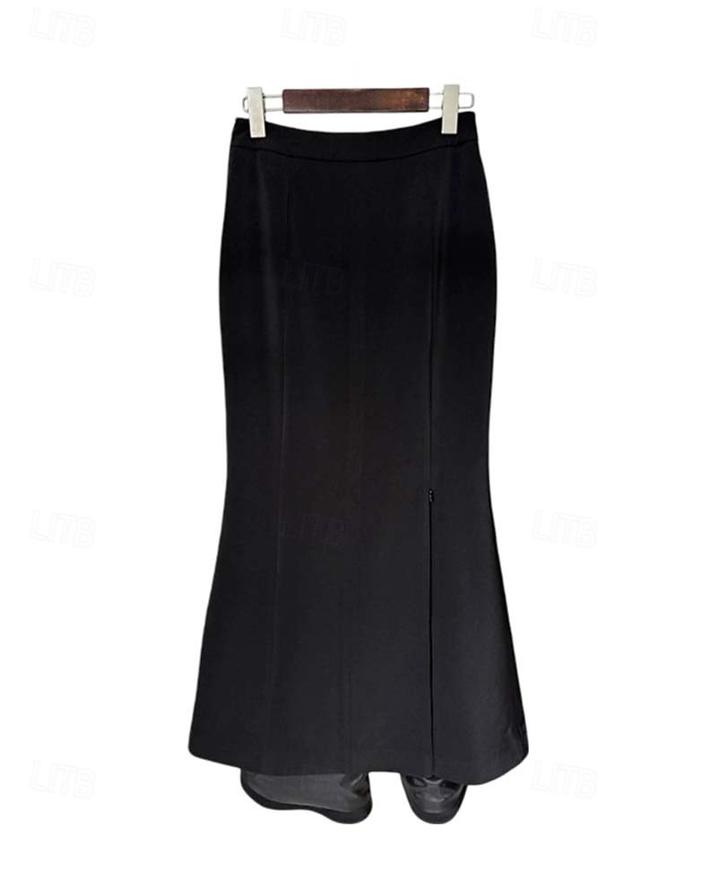 Blazer-Kleid Zweiteiliges Abendkleid Perlenstickerei Kristall Spitze Applikation Elegantes Kleid Smoking Kleid Formal Bodenlang Lange Ärmel Schalkragen 2025 2025 - $199.99 –P3