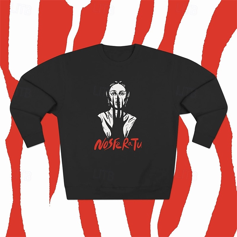 Nosferatu Upír Drákula Mikina Pullover Postavička Grafika Pro Pánské Dámské Unisex Dospělé Plesová maškaráda Horká ražba Běžné / Denní 2025 - $23.99 –P1