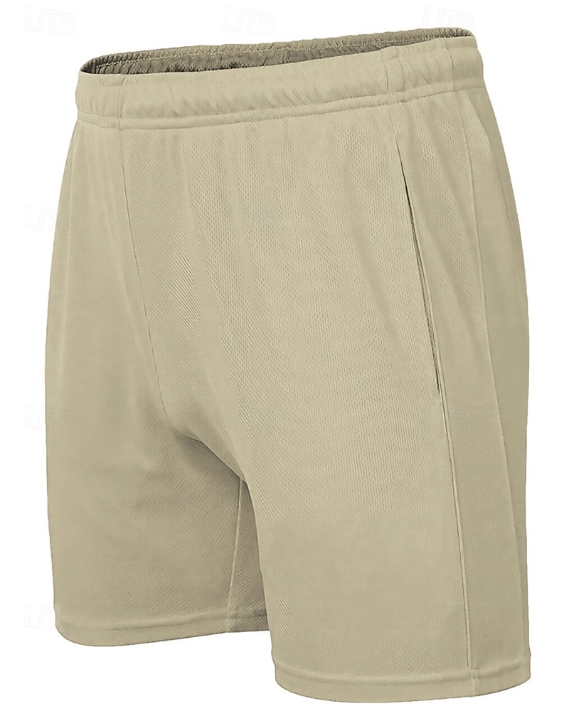 Homens Shorts ativos Shorts de moletom Calção Shorts de verão Bolsos Com Cordão Cintura elástica Tecido Conforto Curto Esportes Diário Para Noite Moda Casual Preto Verde Tropa Micro-Elástica de 2025 por $13.99 –P9